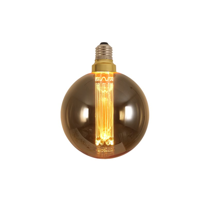 Optonica LED Bulb E27 3W AMBER - GOLDEN GLASS