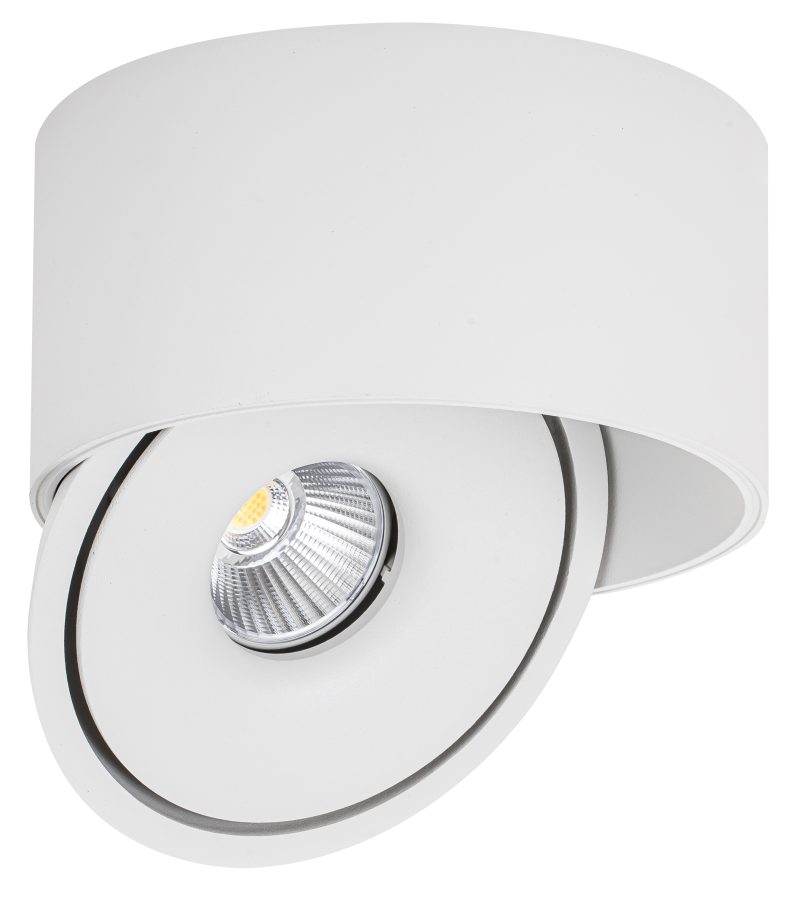 Optonica LED COB Downlight 20W ROUND ROTATABLE WHITE - BRIDGELUX