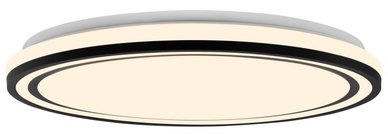 Optonica LED Ceiling Light 36W White/Black Body CCT