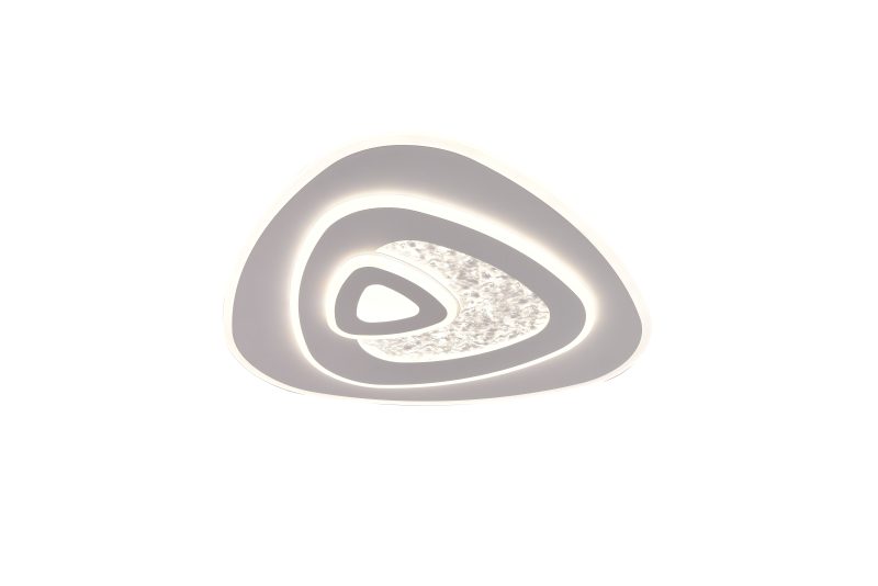 Optonica LED Ceiling Light 88W White Body CCT + Remote Control