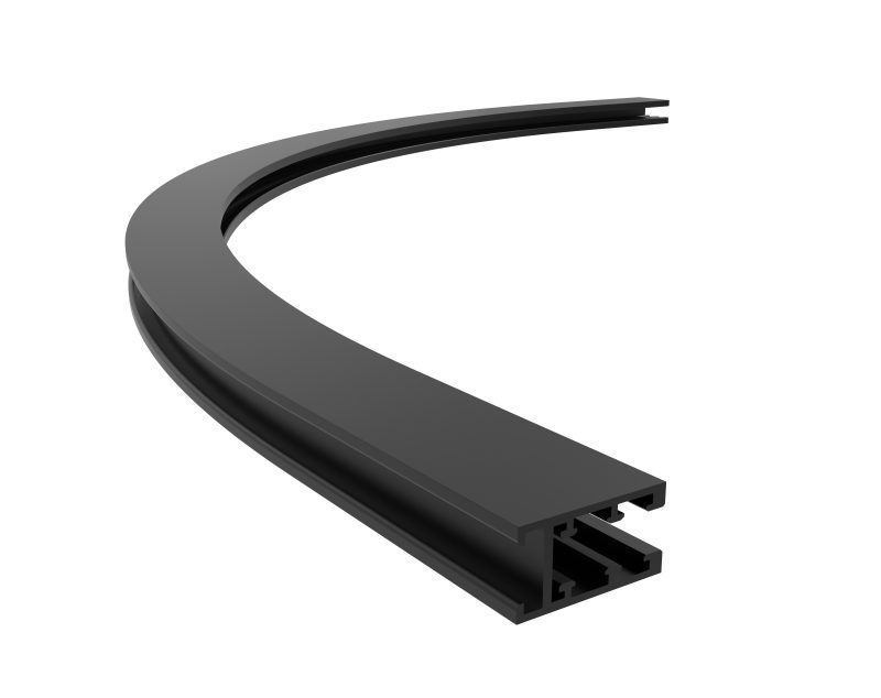Optonica Vertical ARC Track Quarter M05-S