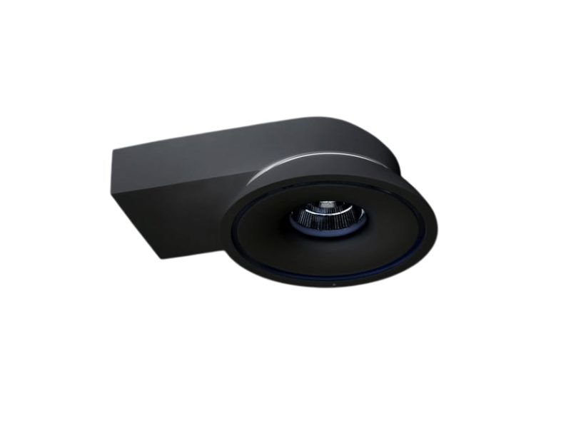 Optonica LED COB 15W Downlight Round Black CCT CRI>90 - BRIDGELUX