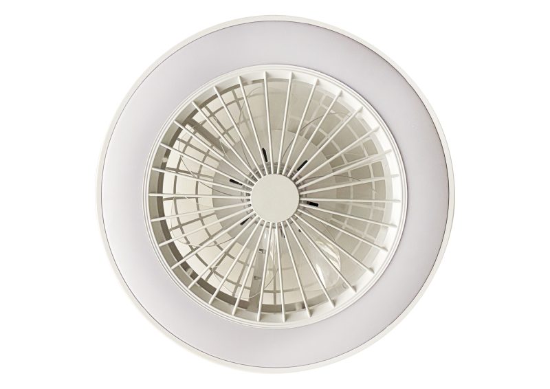 Optonica LED FAN Ceiling 36W/3CCT White Body + Remote Control