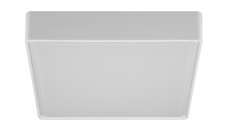 Fantasia Goa square ceiling and wall light white IP65 16W 1900 lumen