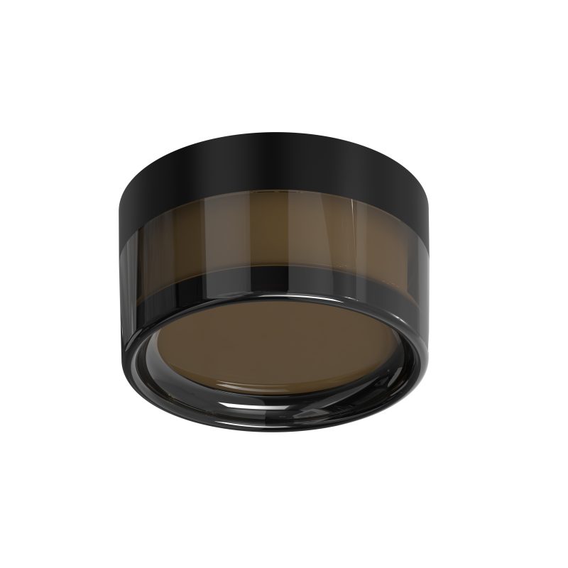 Optonica LED Outdoor Ceiling Light Round Black/Black 9W 3CCT IP65