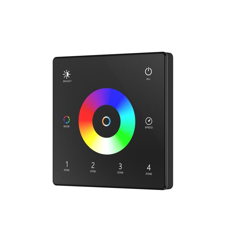 Optonica RGB+CCT Remote Control 4-zone TW5-4 Black
