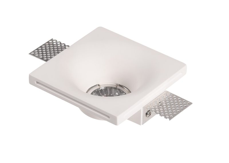 Optonica Ceiling Fitting Trimless Recessed White