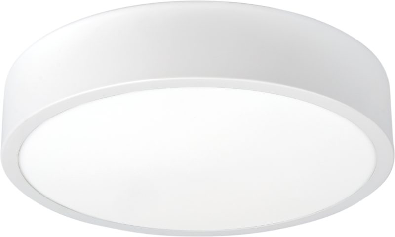 Optonica LED Ceiling Light White Body - Round