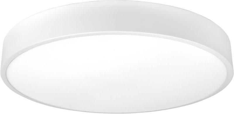 Optonica LED Ceiling Light White Body - Round