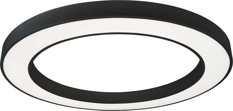 Optonica LED Ceiling Light Round Shape Black Body