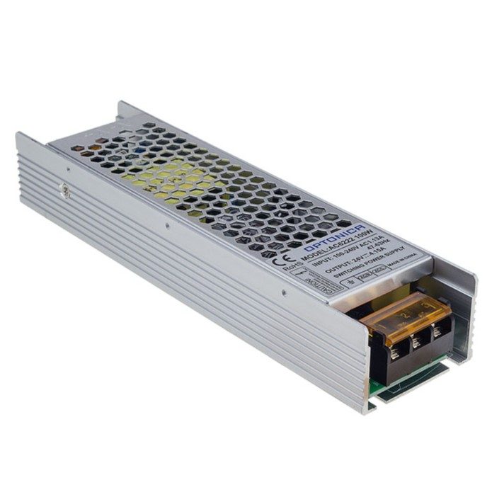 Optonica Alimentation LED 24V Métal 3 Ans de Garantie