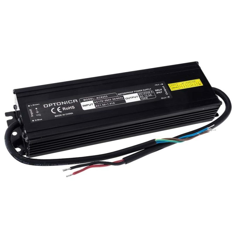 Optonica LED Waterproof Power Supply IP67 12V