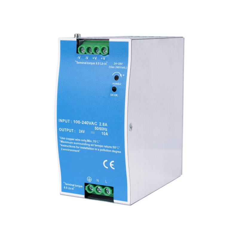 Optonica DIN RAIL Power Supply 240W 12V/20A