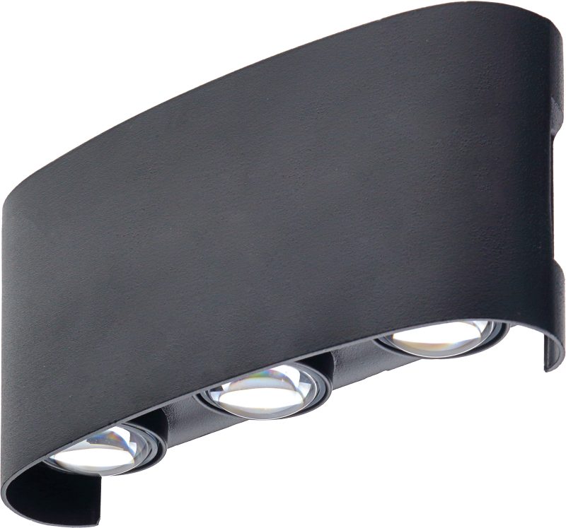 Optonica LED Wall Light - Black