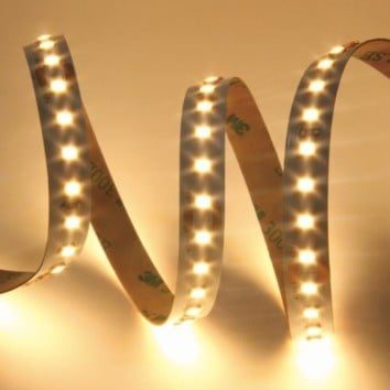 LED strip 5m 48W 128 leds per meter 24V IP20 zelfklevend