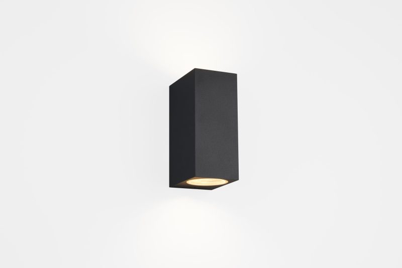 Trio Lighting Roya eckige Außenwandleuchte GU10 max. 35W Anthrazit