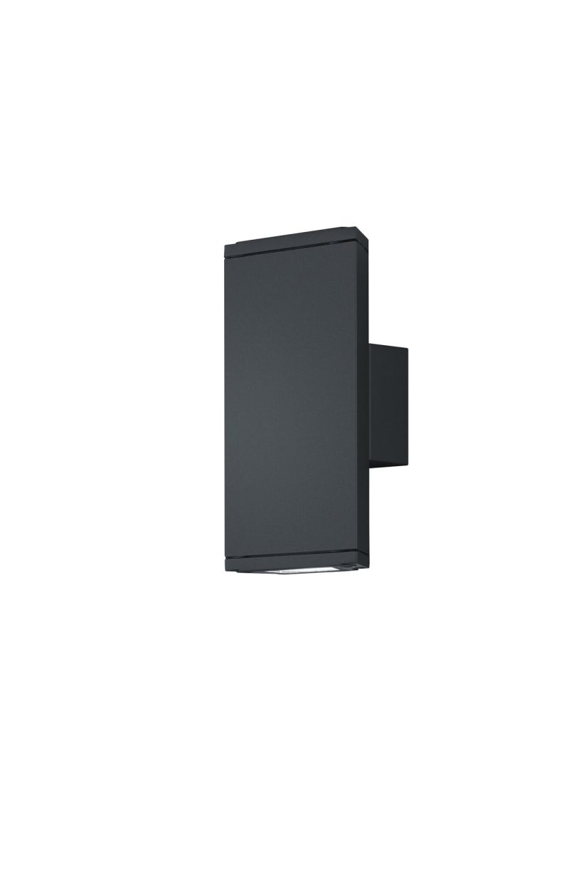 Trio Lighting Colorado applique da esterno LED 2x3W 3000K antracite IP54