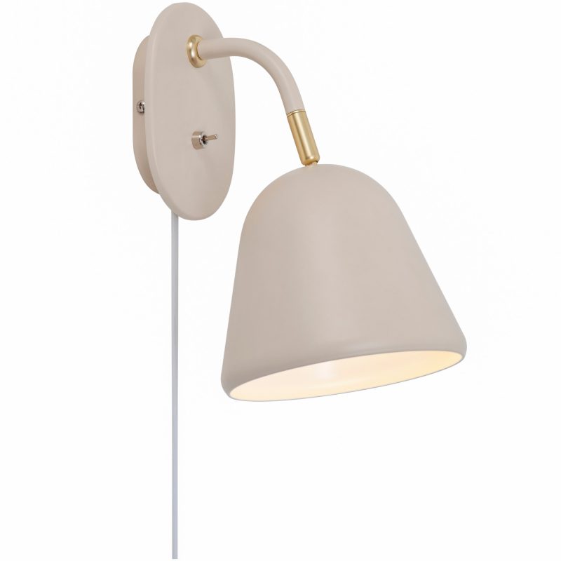 Nordlux Fleur 15 - Aplique Beige