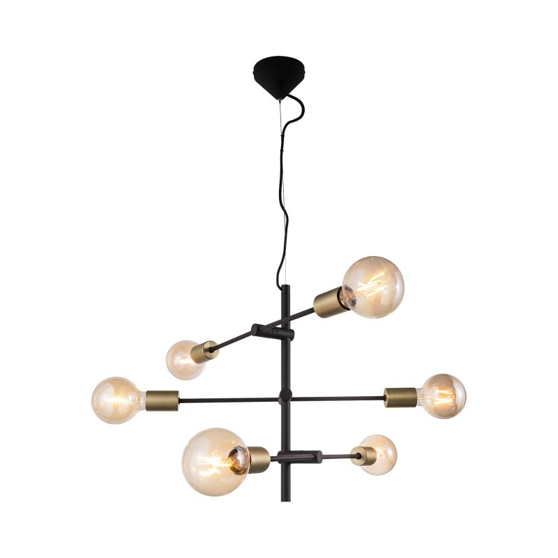 Nordlux Josefine 6-Spot - Pendelleuchte - Schwarz