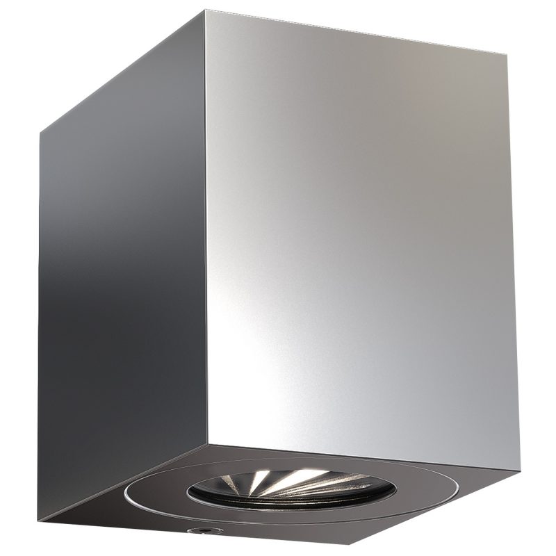 Nordlux Canto Kubi 2 - Wandlamp - RVS