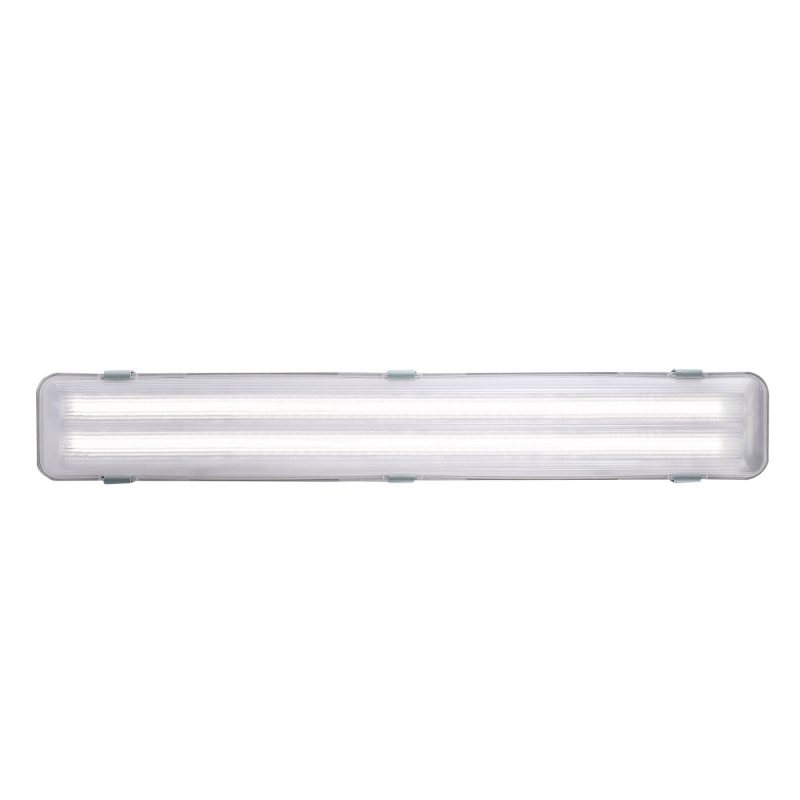 Nordlux Works Ip65 2x10W LED - Batten Light Fitting - Grey