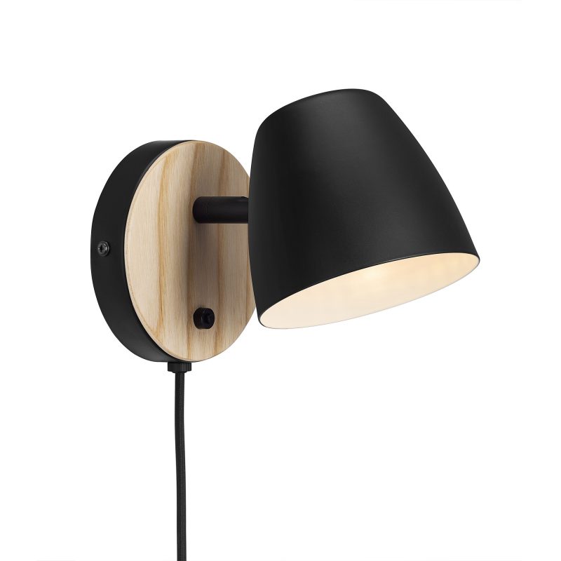 Nordlux Theo | Applique Murale | Nera