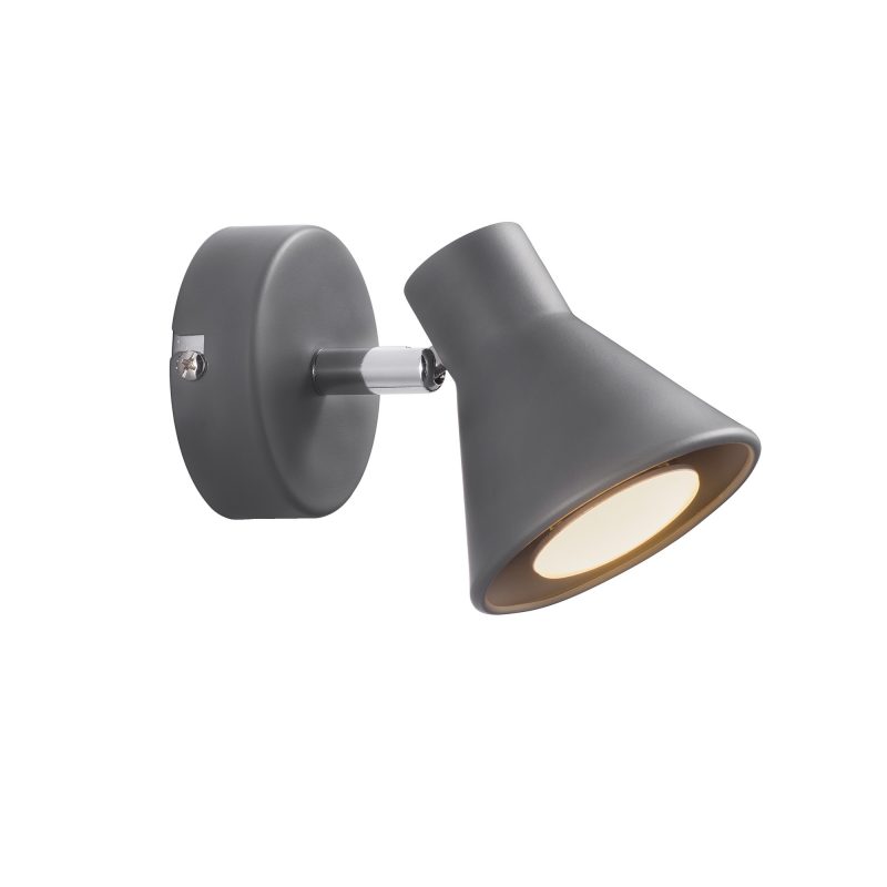 Nordlux Eik - Wandlamp - Grijs