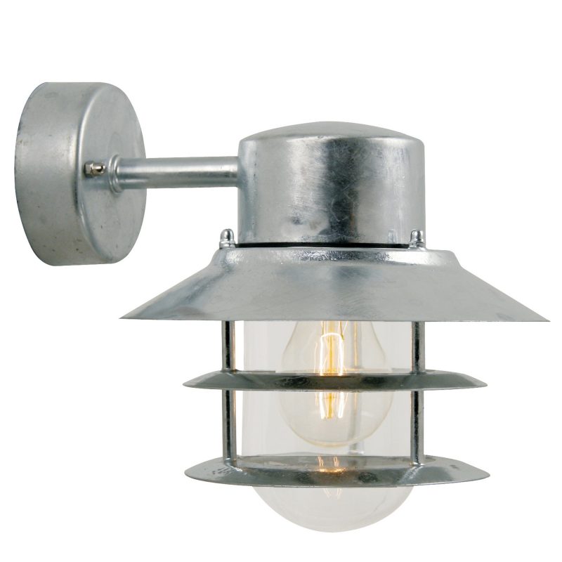 Nordlux Blokhus Down - Wandlamp - Gegalvaniseerd