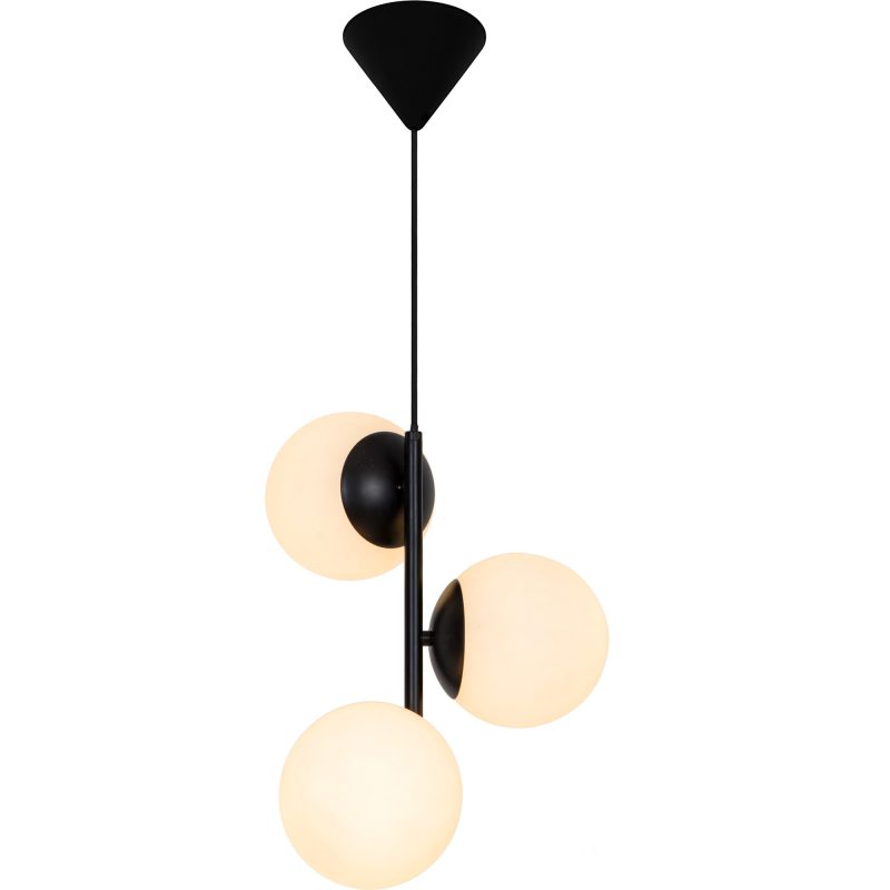 Nordlux Lilly 3-Spot - Pendelleuchte - Schwarz