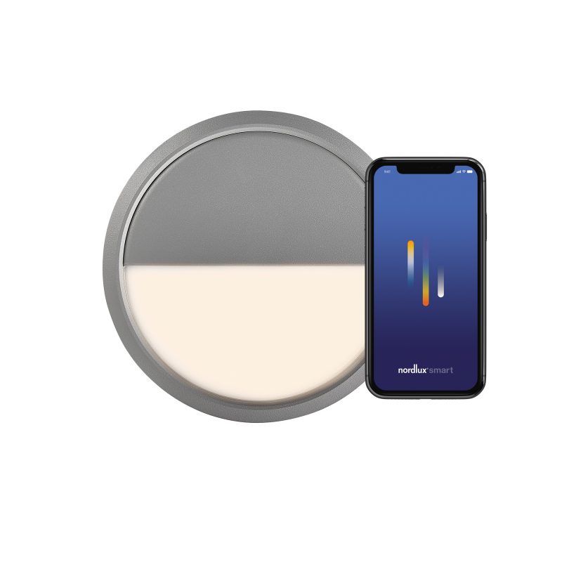 Nordlux Ava Smart - Ceiling light - Grey