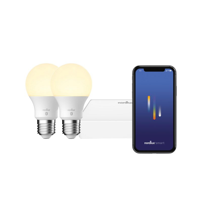 Nordlux Smart 2xE27 + EU Bridge