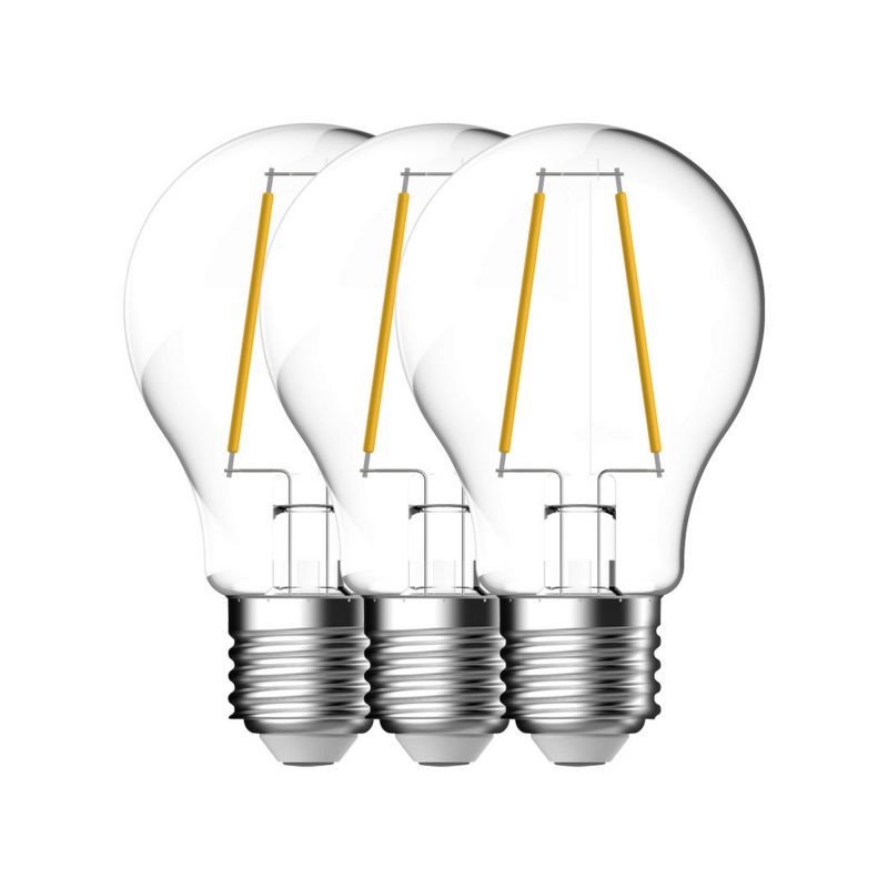 Nordlux E27 - 3-pack - A60 - 2700 Kelvin - 470 Lumen
