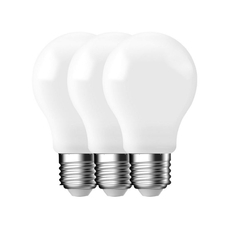 Nordlux E27 - 3-pack - A60 - 4000 Kelvin - 806 Lumen
