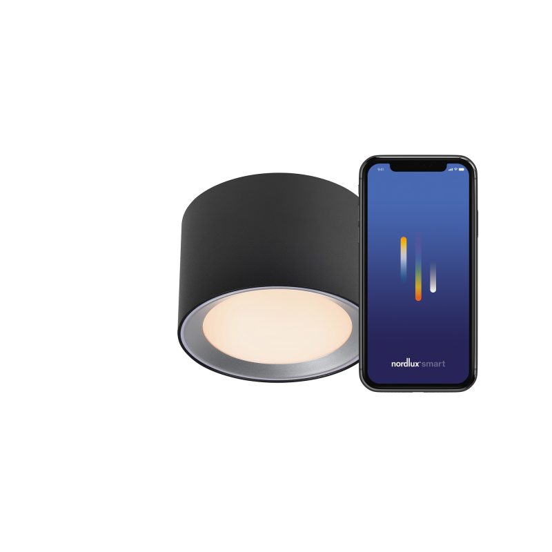 Nordlux Landon Smart - Ceiling light - Black