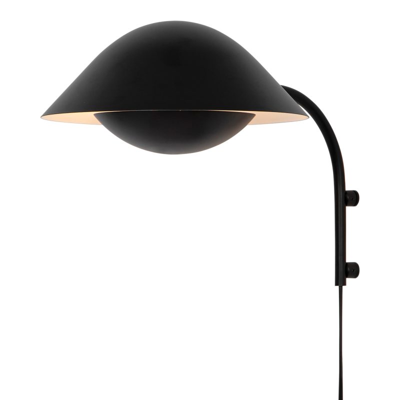 Nordlux Freya - Wandlamp - Zwart