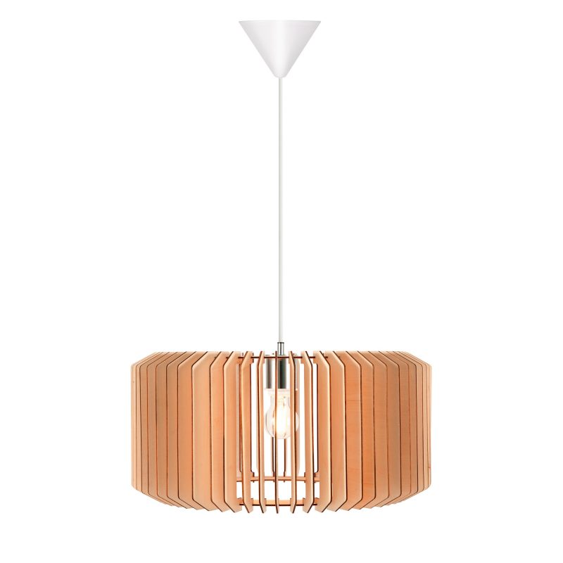 Nordlux Asti 50 - Pendelleuchte - Helles Holz