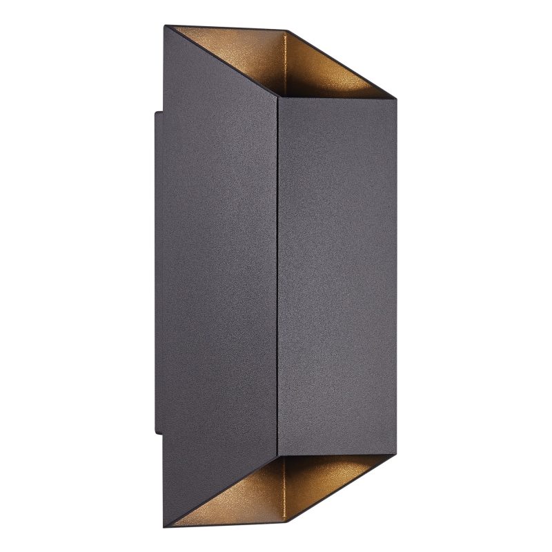 Nordlux Nico Square 22 | Applique da parete | Nero