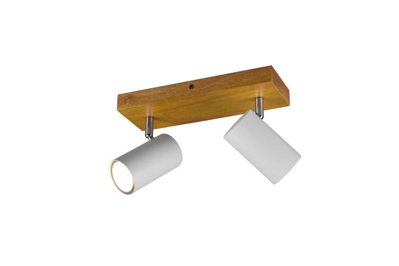 Trio Lighting Beweglicher Duo-Deckenspot 2xGU10 weiß matt
