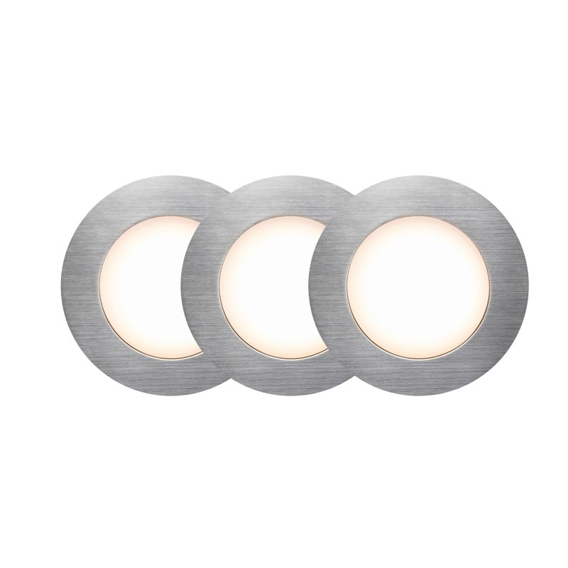 Nordlux Leonis 3-Kit 2700K - Downlight - Brushed Nickel