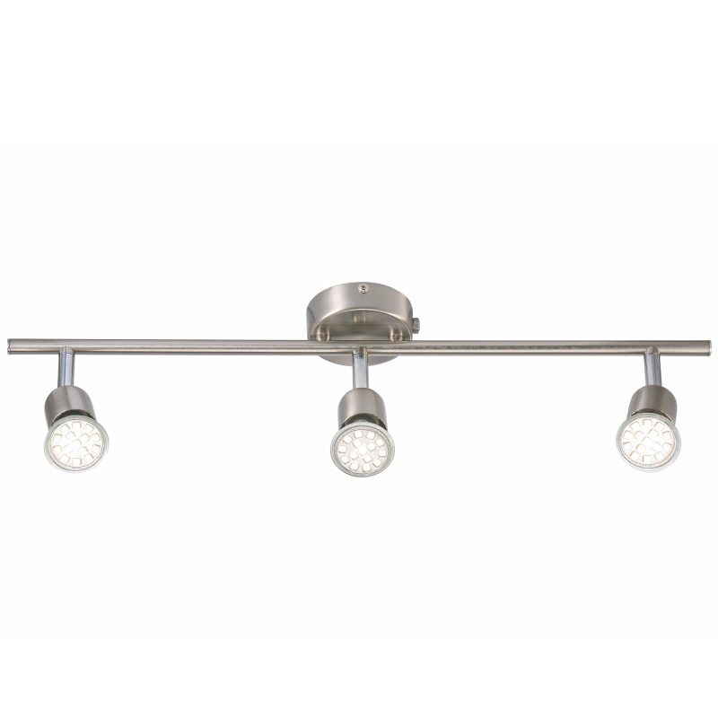Nordlux Avenue 3-Rail - Spot Light - Acier brossé