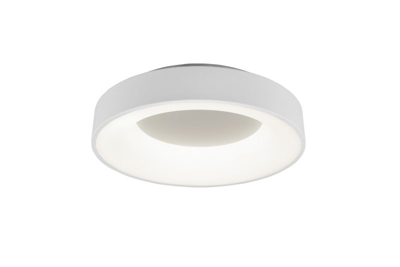 Trio Lighting Weiche runde Deckenleuchte LED 27W 4000K mattweiß