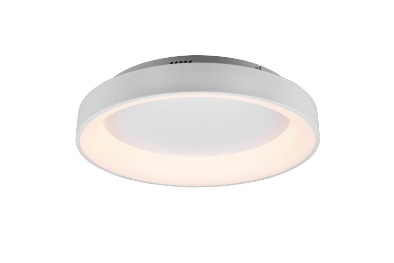 Trio Lighting Zacht ronde multifunctionele plafondlamp LED 48W 2600-6000K mat wit