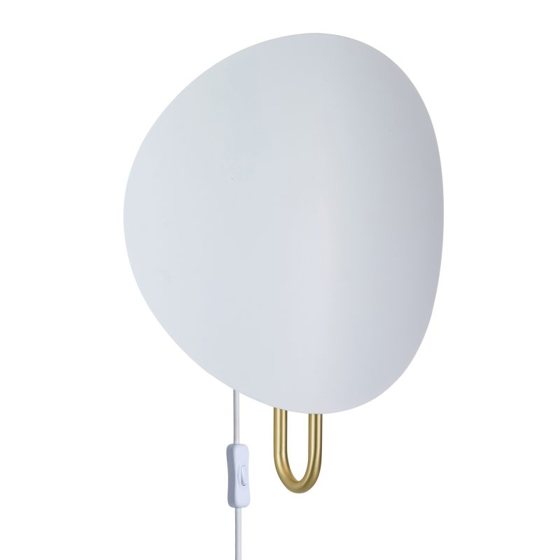 Nordlux Spargo | Wandlamp | Wit/Messing