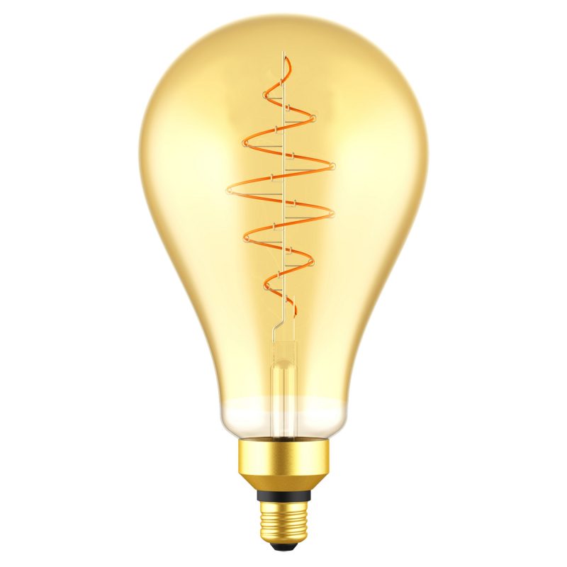 Nordlux Deco E27 - PS160 Spiral - Dim - 2200 Kelvin - 600 Lumen - Lampadina - Colore Oro