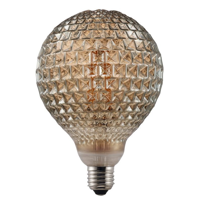 Nordlux Deco E27 - G125 Avra - 2200 Kelvin - 200 Lumen - Light Bulb - Smoked