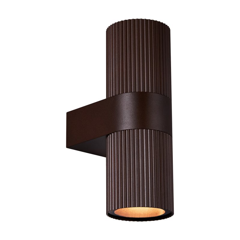 Nordlux Kyklop Ripple - Wall Light - Rusty