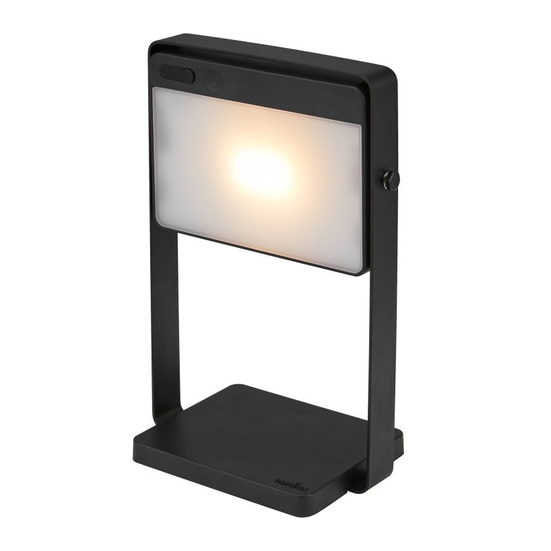 Nordlux Saulio Solar - Luce a batteria - Nera