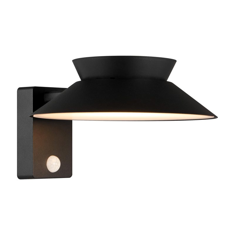 Nordlux Justina Solar - Wall Light - Black