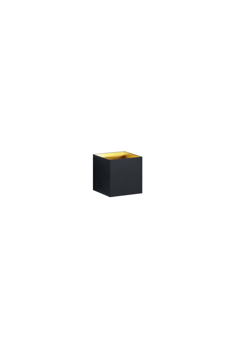 Trio Lighting Kubus spot da parete alu 1x4,3W 3000K nero opaco