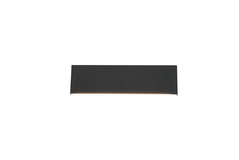 Trio Lighting Small flat gray top/bottom wall lamp LED 6W 3000K